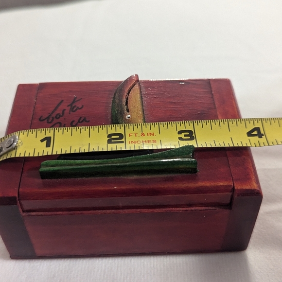 Handmade Trinket Box From Costa Rica - Picture 10 of 11